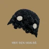 Mũ Beanies Nữ Mùa Hè Ren Hoa Cotton - Đan Thủ Công, Đi Biển, Du Lịch, Giá 35k 34