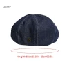 Mũ Beret Nữ Denim Mỏng Trơn Hình Bát Giác - Mũ Newsboy Retro Giá Rẻ 85819đ 6