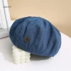 Mũ Beret Nữ Denim Mỏng Trơn Hình Bát Giác - Mũ Newsboy Retro Giá Rẻ 85819đ 15