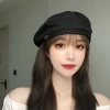 Mũ Beret Nữ Màu Đen Phong Cách Hàn Quốc - Giảm 18% Chỉ 47628đ Xuân Hè Thời Trang 5