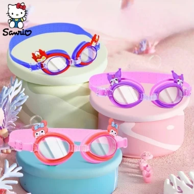 Mũ Bơi Trẻ Em Chống Nước Chống Sương Mù Kawaii Kuromi HD Giá Rẻ Chỉ 26202đ 3