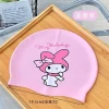 Mũ Bơi Trẻ Em Chống Nước Chống Sương Mù Kawaii Kuromi HD Giá Rẻ Chỉ 26202đ 14