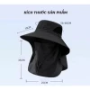 Mũ Bucket Che Nắng Khẩu Trang Lưới - Giảm 22% còn 60k - Chống Nắng Dã Ngoại Nam Nữ 6