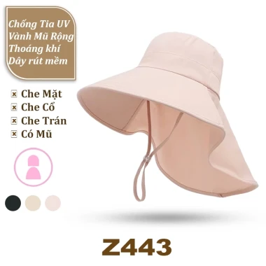 Mũ Bucket Che Nắng Khẩu Trang Lưới - Giảm 22% còn 60k - Chống Nắng Dã Ngoại Nam Nữ 46 Mũ Bucket Che Nắng Khẩu Trang Lưới - Giảm 22% còn 60k - Chống Nắng Dã Ngoại Nam Nữ 46