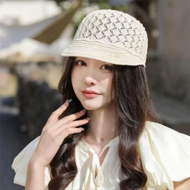 Mũ Chống Nắng Nữ WinTestay - Đi Biển, Du Lịch Mùa Xuân Hè Giá Rẻ 52K Thay 65K 10