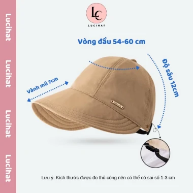 Mũ chống nắng phong cách mới dành cho nữ mũ trùm đầu rỗng hợp thời trang có thể gập lại chống tia cực tím 2 Mũ chống nắng phong cách mới dành cho nữ mũ trùm đầu rỗng hợp thời trang có thể gập lại chống tia cực tím 2
