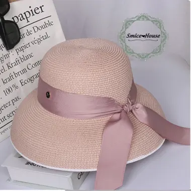 Mũ Chụp Đèn Hepburn Retro Pháp - Nón Cói Chống Nắng Đi Biển Mùa Hè Giá Rẻ 140k 4