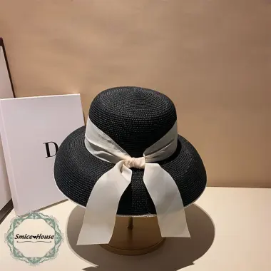 Mũ Chụp Đèn Hepburn Retro Pháp - Nón Cói Chống Nắng Đi Biển Mùa Hè Giá Rẻ 140k 8