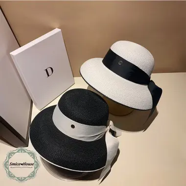 Mũ Chụp Đèn Hepburn Retro Pháp - Nón Cói Chống Nắng Đi Biển Mùa Hè Giá Rẻ 140k 9