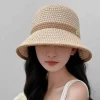 Mũ Cói Nữ Bucket Chữ M Gấp Gọn - Du Lịch, Check-in Thời Trang Giá 35k! 8