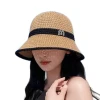 Mũ Cói Nữ Bucket Chữ M Gấp Gọn - Du Lịch, Check-in Thời Trang Giá 35k! 9