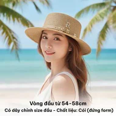 Mũ Cói Nữ Đi Biển Vintage KAHATS Vành Nhỏ Dáng Sang Trọng Giảm 16% Chỉ 79k 4 Mũ Cói Nữ Đi Biển Vintage KAHATS Vành Nhỏ Dáng Sang Trọng Giảm 16% Chỉ 79k 4
