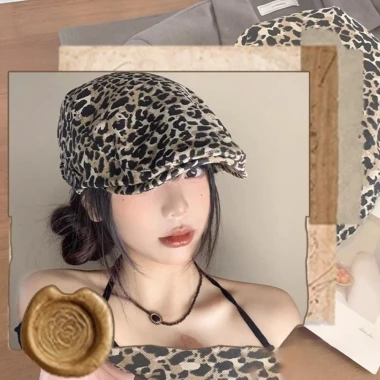 Mũ Du Lịch In Họa Tiết Da Báo Thoải Mái Điều Chỉnh Tùy Ý Giá Cực Sốc 69k 5