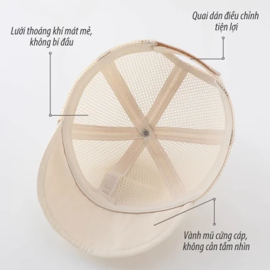 Mũ Lưỡi Trai Trẻ Em Chống Nắng Phong Cách Hàn Quốc Cho Bé Trai Gái Giá Sốc 59K 4