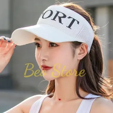 Mũ Nửa Đầu Nam Nữ Thời Trang Thể Thao Chống Nắng Đi Du Lịch Chơi TENNIS Tập GYM 7 Mũ Nửa Đầu Nam Nữ Thời Trang Thể Thao Chống Nắng Đi Du Lịch Chơi TENNIS Tập GYM 7