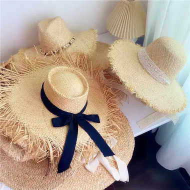 Mũ Rơm Nữ Đi Biển Chống Nắng Giá Cực Sốc - Mùa Hè 2025 - Raffia Phong Cách Vành Lớn Chỉ 157778đ 3 Mũ Rơm Nữ Đi Biển Chống Nắng Giá Cực Sốc - Mùa Hè 2025 - Raffia Phong Cách Vành Lớn Chỉ 157778đ 3