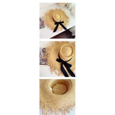 Mũ Rơm Nữ Đi Biển Chống Nắng Giá Cực Sốc - Mùa Hè 2025 - Raffia Phong Cách Vành Lớn Chỉ 157778đ 7 Mũ Rơm Nữ Đi Biển Chống Nắng Giá Cực Sốc - Mùa Hè 2025 - Raffia Phong Cách Vành Lớn Chỉ 157778đ 7