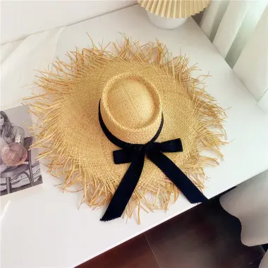 Mũ Rơm Nữ Đi Biển Chống Nắng Giá Cực Sốc - Mùa Hè 2025 - Raffia Phong Cách Vành Lớn Chỉ 157778đ 12 Mũ Rơm Nữ Đi Biển Chống Nắng Giá Cực Sốc - Mùa Hè 2025 - Raffia Phong Cách Vành Lớn Chỉ 157778đ 12