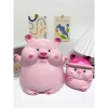 Mua 1 tặng 1 heo mũ ếch – Heo đất bánh bao size to 26x24x21cm, 5 màu, 130.000 3