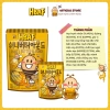 Mua 12 gói 40g hạt hạnh nhân tẩm vị HBAF Hàn Quốc – Giảm 17% tặng 3 Mogu 220ml, snack dinh dưỡng 6