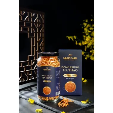 [MUA 2 TẶNG 1] Đông Trùng Hạ Thảo Khô Sấy Thăng Hoa Minh's Farm - Hộp 35g (Loại Thượng Hạng) 3