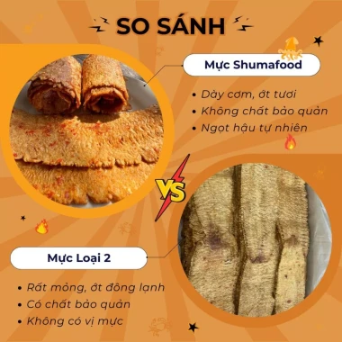 Mực Cán Tẩm Gia Vị Shumafood 200g Nha Trang - Snack Ăn Vặt Giảm Giá 125000đ 3 Mực Cán Tẩm Gia Vị Shumafood 200g Nha Trang - Snack Ăn Vặt Giảm Giá 125000đ 3