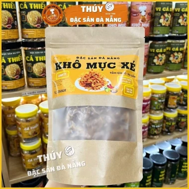 Mực Xé Tẩm Vị Đà Nẵng 250gr Giá Rẻ - Đặc Sản Nhà Thúy Chỉ 100k 9