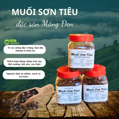 Muối Sơn Tiêu Măng Đen Giá Rẻ - Đặc Sản Sơn La Chỉ 25000đ 2 Muối Sơn Tiêu Măng Đen Giá Rẻ - Đặc Sản Sơn La Chỉ 25000đ 2