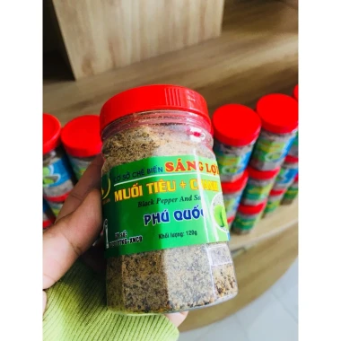 Muối tiêu chanh Phú Quốc Sáng Lợi 120g - Thơm Cay Nồng Giảm Giá Chỉ 25k 3
