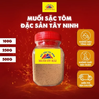 Muối tôm nhuyễn sặc Tây Ninh giá rẻ - Muối ớt Hải đặc sản 100gr chỉ 22000đ 4 Muối tôm nhuyễn sặc Tây Ninh giá rẻ - Muối ớt Hải đặc sản 100gr chỉ 22000đ 4