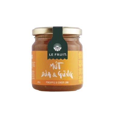 Mứt dứa gừng LEFRUIT 225gr - hương vị tươi mát, giảm giá 62.500, giá gốc 75.625 2 Mứt dứa gừng LEFRUIT 225gr - hương vị tươi mát, giảm giá 62.500, giá gốc 75.625 2