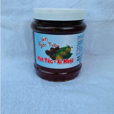 Mứt Tắc Xí Muội 900gr - Hủ Đóng Chắc, Vị Ngọt Tự Nhiên, Khuyến Mãi 100k