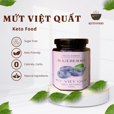 Mứt trái cây Keto PQ Foods không đường Eat Clean 200g - Giảm còn 169.000₫