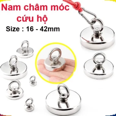 Nam châm cứu hộ siêu mạnh, inox chống gỉ 2