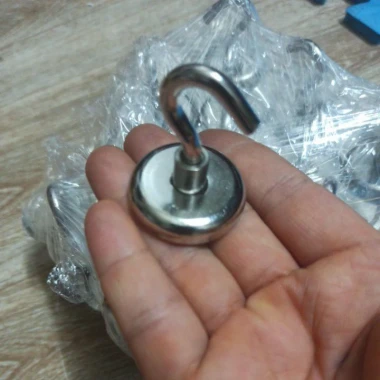 Nam châm cứu hộ siêu mạnh, inox chống gỉ 12