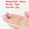 Nam châm cứu hộ siêu mạnh, inox chống gỉ 17