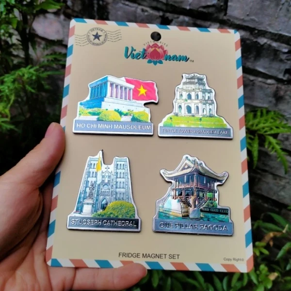Nam châm dính tủ lạnh Hà Nội Magnet Set 4 hình: Những điểm cần biết trước khi mua
