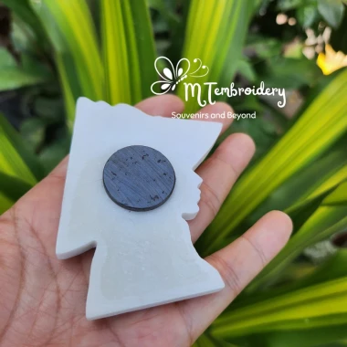 Nam Châm Tủ Lạnh 3D Thiếu Nữ Nón Lá - Quà Tặng Lưu Niệm Hà Nội, Sài Gòn, Hạ Long Giá Rẻ 7