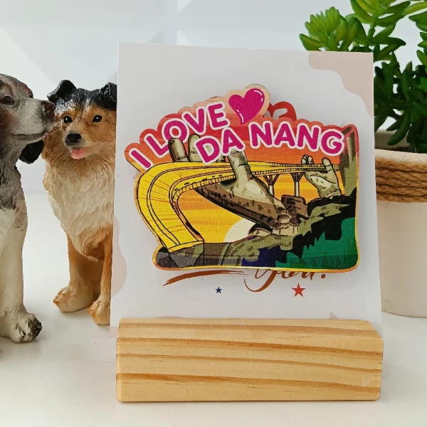 Hình ảnh sản phẩm Nam Châm Tủ Lạnh Handmade Việt Nam - Quà Tặng Lưu Niệm Giá Rẻ 24500đ