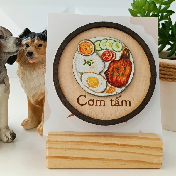 Hình ảnh sản phẩm Nam Châm Tủ Lạnh Handmade Việt Nam - Quà Tặng Lưu Niệm Giá Rẻ 24500đ