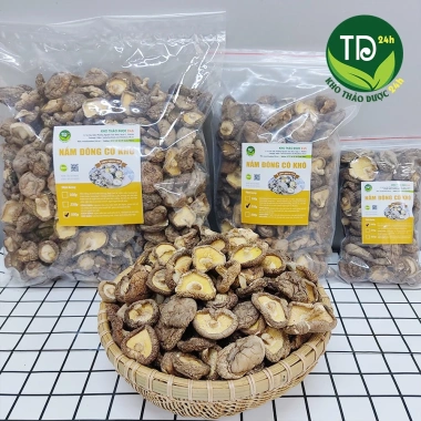 Nấm Đông Cô Khô 500g Loại 1, nấm to ngọt dày cơm - Giá ưu đãi 39.898 VND, nhập khẩu
