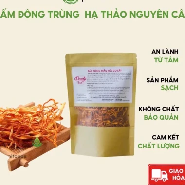 Nấm Đông Trùng Hạ Thảo Nguyên Cây Sấy Khô Cao Cấp - Giảm Giá Chỉ 42000đ - Hamifoods 7 Nấm Đông Trùng Hạ Thảo Nguyên Cây Sấy Khô Cao Cấp - Giảm Giá Chỉ 42000đ - Hamifoods 7