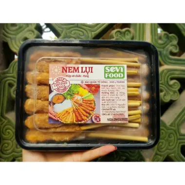 Nem Lụi Huế Làm Sẵn Hộp 28 Chiếc - Nước Chấm Siêu Ngon Giá Chỉ 47900Đ 5 Nem Lụi Huế Làm Sẵn Hộp 28 Chiếc - Nước Chấm Siêu Ngon Giá Chỉ 47900Đ 5