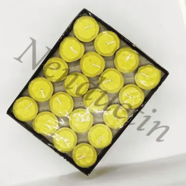 Nến Tealight Cao Cấp Đức Tín 100V Không Mùi Không Khói Cháy 1,5-2h An Toàn 4
