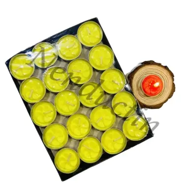 Nến Tealight Cao Cấp Đức Tín 100V Không Mùi Không Khói Cháy 1,5-2h An Toàn 11