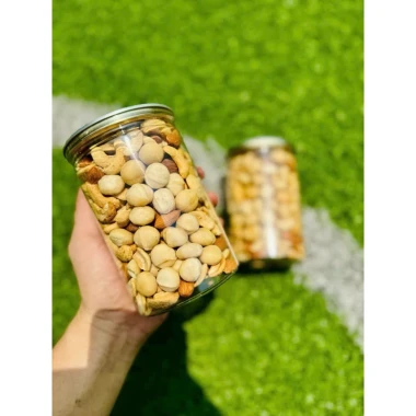 Ngũ Cốc Granola Siêu Hạt Mix 3 Vị Macca,Điều,Hạnh nhân ,Granola Siêu HẠT 6 Ngũ Cốc Granola Siêu Hạt Mix 3 Vị Macca,Điều,Hạnh nhân ,Granola Siêu HẠT 6