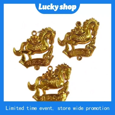 Ngựa Vàng Trang Trí Tết 2.026 - Charm May Mắn Dùng Gói Quà Tết Giá Chỉ 179.285đ 2