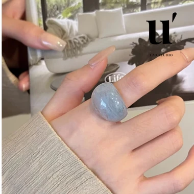 Nhẫn Acrylic Cổ Điển Hàn Quốc Nữ 2.025 Cao Cấp Giảm Giá 49.500Đ - UZO STUDIO 4 Nhẫn Acrylic Cổ Điển Hàn Quốc Nữ 2.025 Cao Cấp Giảm Giá 49.500Đ - UZO STUDIO 4