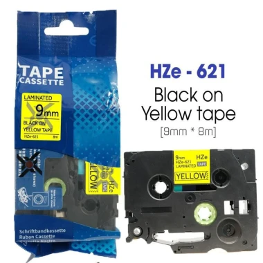 Nhãn In HZe-621 Chữ Đen Nền Vàng 9mm x 8m Giá Rẻ Giao Hỏa Tốc Vũng Tàu 180k 3