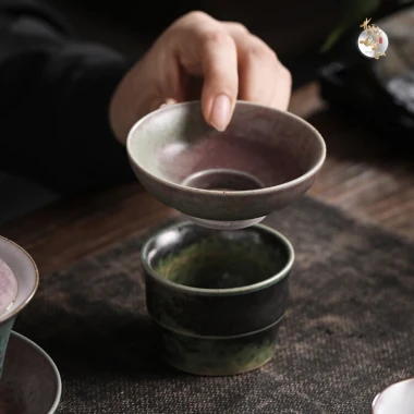 Nhiều Loại Tống Kèm Lọc Uống Trà Đạo Gốm Men Cổ [HOÀNG ĐAN TEA] Cảnh Đức Đồ Dụng Cụ Thưởng Chè Cao Cấp Quà Tặng 2